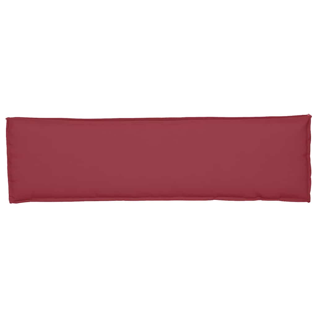 Palettenkissen für Bank Weinrot 140 x 40 x 8 cm Oxford Stoff