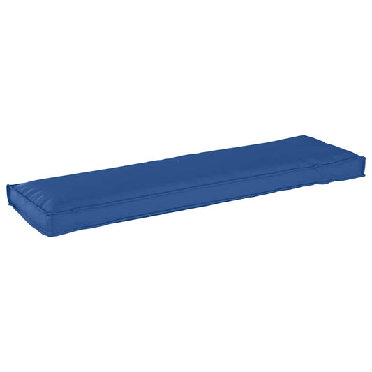Palettenkissen für Bank Königsblau 140 x 40 x 8 cm Oxford Stoff