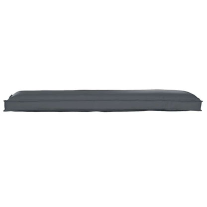Palettenkissen für Bank Anthrazit 150 x 40 x 8 cm Oxford Stoff