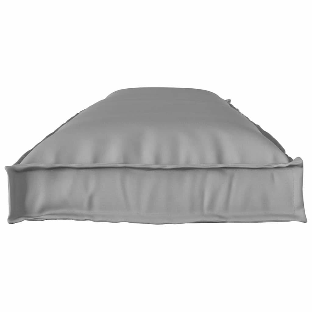 Palettenkissen für Bank Grau 150 x 40 x 8 cm Oxford Stoff