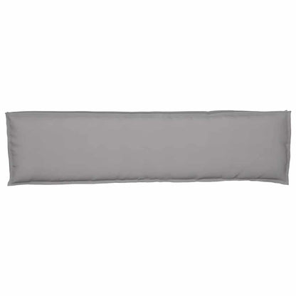 Palettenkissen für Bank Grau 150 x 40 x 8 cm Oxford Stoff