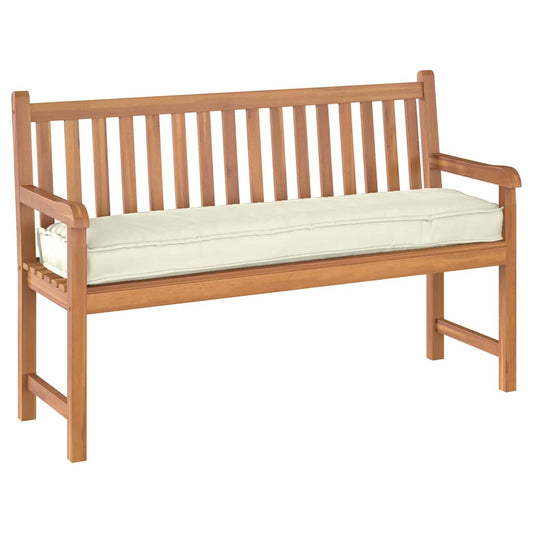 Palettenkissen für Bank Creme 150 x 40 x 8 cm Oxford Stoff
