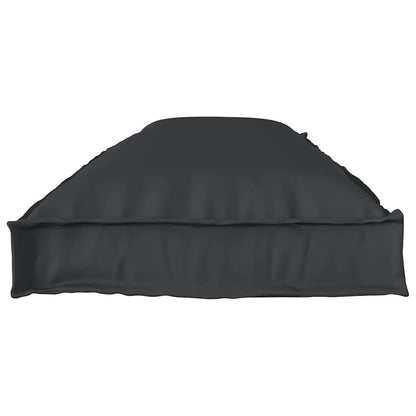 Palettenkissen für Bank Schwarz 150 x 40 x 8 cm Oxford Stoff