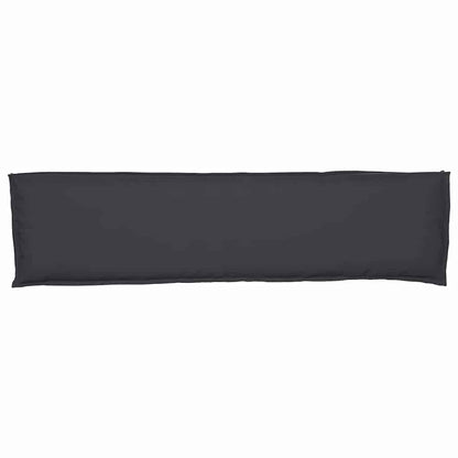 Palettenkissen für Bank Schwarz 150 x 40 x 8 cm Oxford Stoff