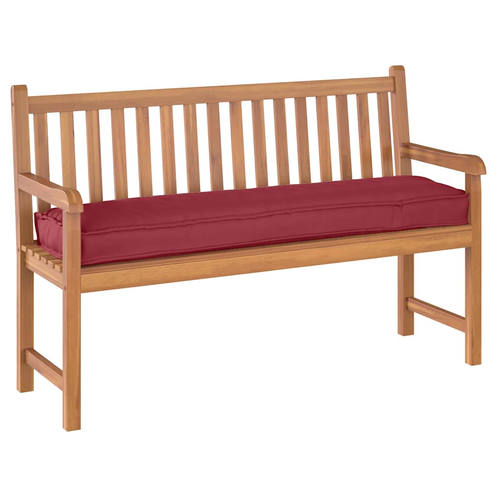 Palettenkissen für Bank Weinrot 150 x 40 x 8 cm Oxford Stoff