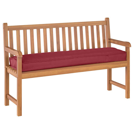 Palettenkissen für Bank Weinrot 150 x 40 x 8 cm Oxford Stoff