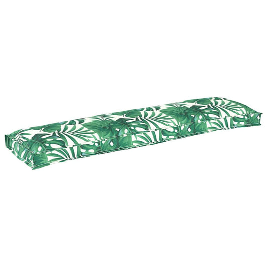 Palettenkissen für Bank Floral Blattmuster 150 x 40 x 8 cm