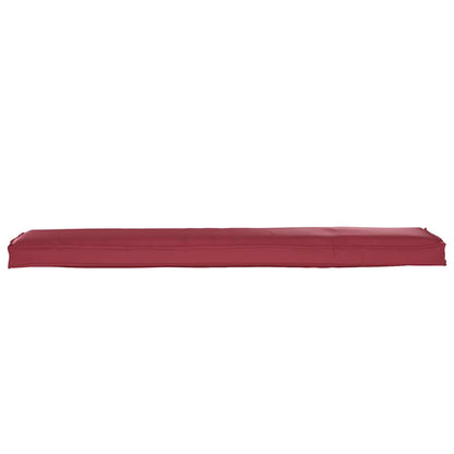 Palettenkissen Weinrot 180 x 40 x 8 cm Oxford Stoff