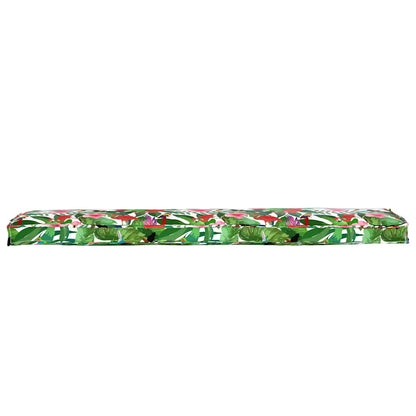 Palettenkissen Floral Tropischer Dschungel 180 x 40 x 8 cm