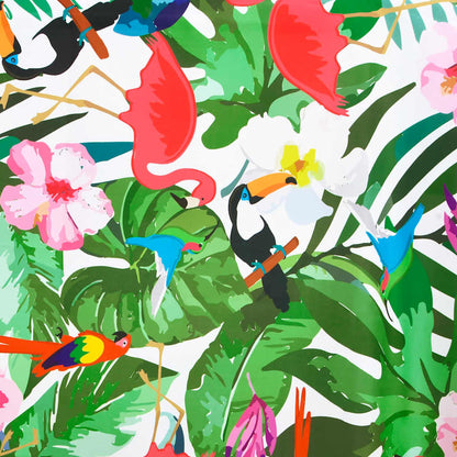 Palettenkissen Floral Tropischer Dschungel 180 x 40 x 8 cm