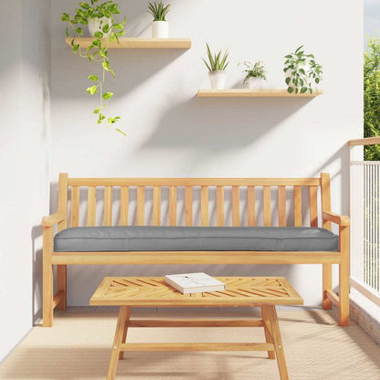 Palettenkissen Grau 200 x 40 x 8 cm Oxford Stoff
