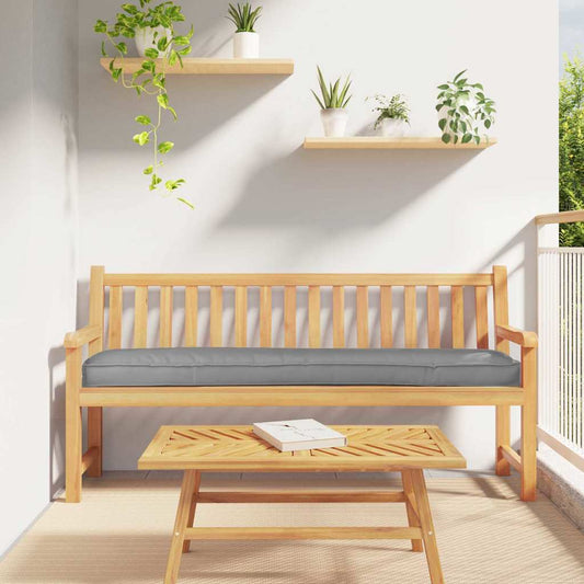 Palettenkissen Grau 200 x 40 x 8 cm Oxford Stoff
