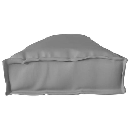 Palettenkissen Grau 200 x 40 x 8 cm Oxford Stoff