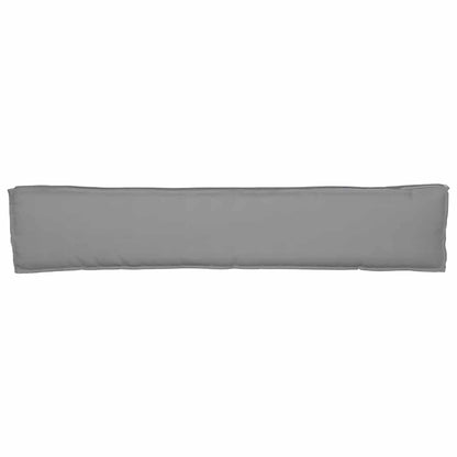 Palettenkissen Grau 200 x 40 x 8 cm Oxford Stoff