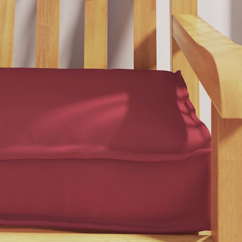 Palettenkissen Weinrot 200 x 40 x 8 cm Oxford Stoff