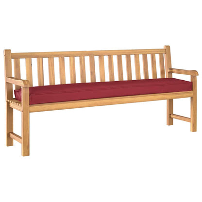 Palettenkissen Weinrot 200 x 40 x 8 cm Oxford Stoff