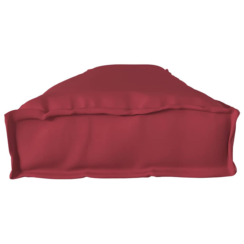 Palettenkissen Weinrot 200 x 40 x 8 cm Oxford Stoff