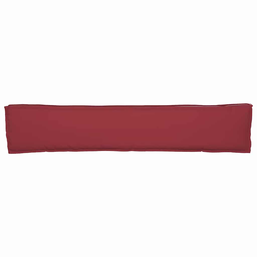 Palettenkissen Weinrot 200 x 40 x 8 cm Oxford Stoff