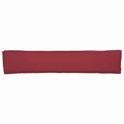 Palettenkissen Weinrot 200 x 40 x 8 cm Oxford Stoff