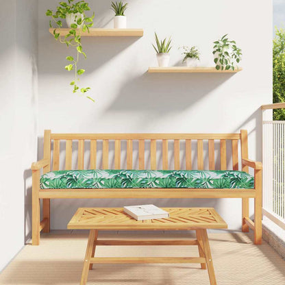 Palettenkissen Floral Blattmuster 200 x 40 x 8 cm Oxford Stoff