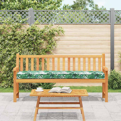 Palettenkissen Floral Blattmuster 200 x 40 x 8 cm Oxford Stoff