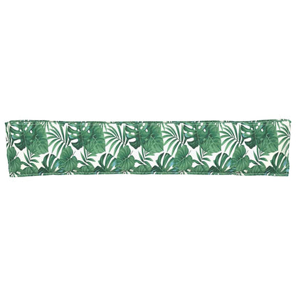 Palettenkissen Floral Blattmuster 200 x 40 x 8 cm Oxford Stoff