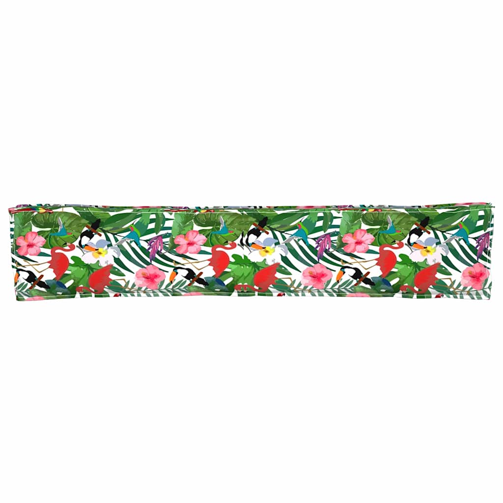 Palettenkissen Floral Tropischer Dschungel 200 x 40 x 8 cm