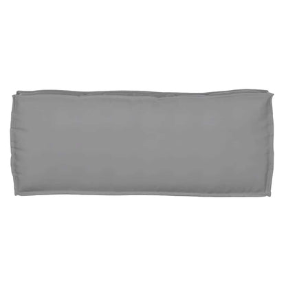 Pallet Kissen Set 2 pcs Grau 100 x 40 x 8 cm Oxford Stoff