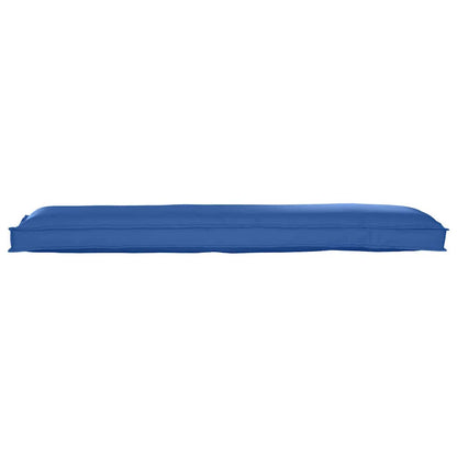Pallet Kissen Set 2 pcs Königsblau 150 x 40 x 8 cm Oxford Stoff