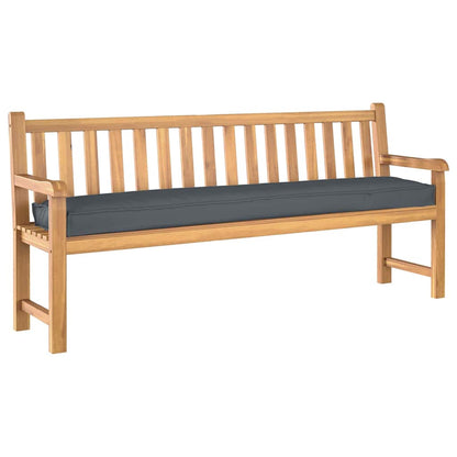 Pallet Kissen Set 2 pcs Anthrazit 180 x 40 x 8 cm Oxford Stoff