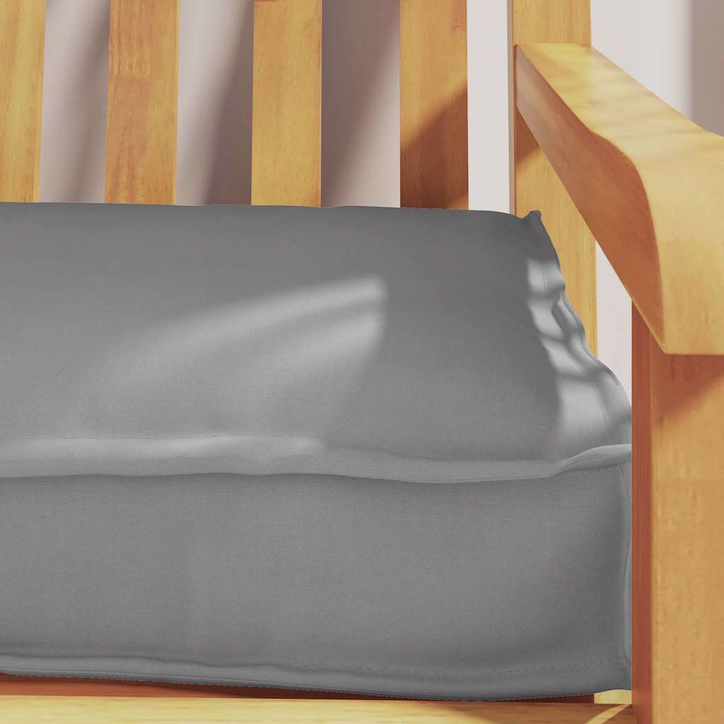 Pallet Kissen Set 2 pcs Grau 180 x 40 x 8 cm 100% Polyester