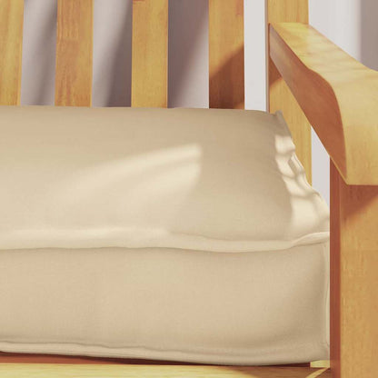 Pallet Kissen Set 2 pcs Beige 180 x 40 x 8 cm 100% Polyester