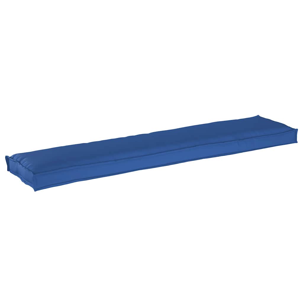 Pallet Kissen Set 2 pcs Königsblau 180 x 40 x 8 cm Oxford Stoff