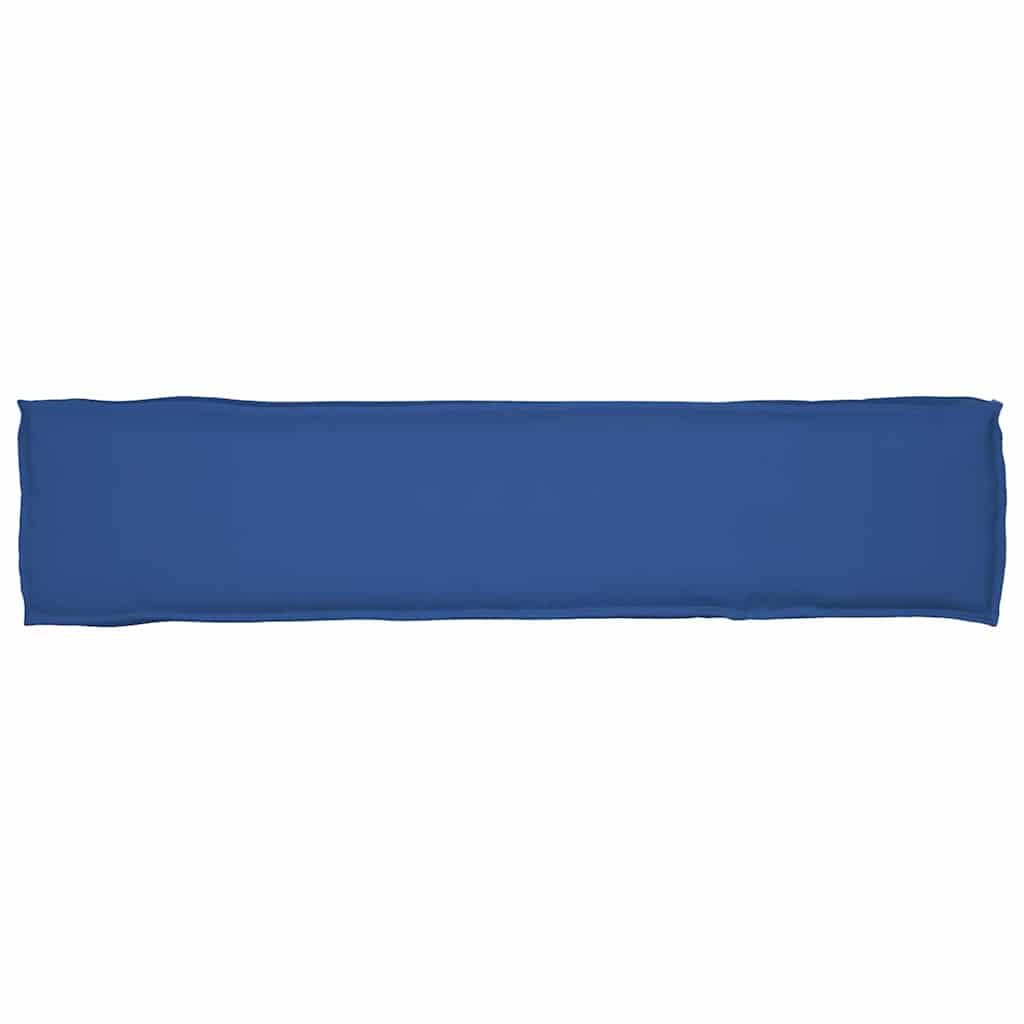 Pallet Kissen Set 2 pcs Königsblau 180 x 40 x 8 cm Oxford Stoff