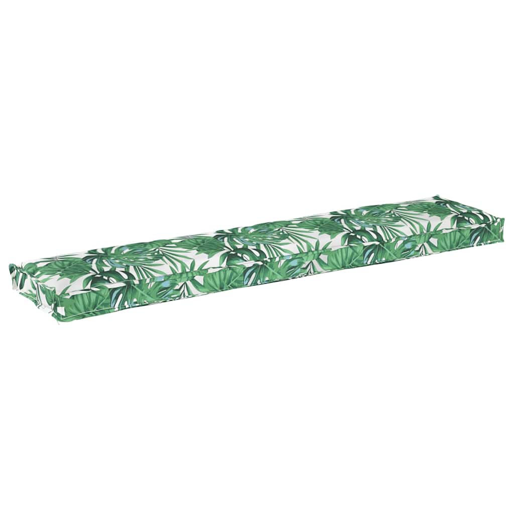 Pallet Kissen Set Floral 2 pcs Blattmuster 180 x 40 x 8 cm