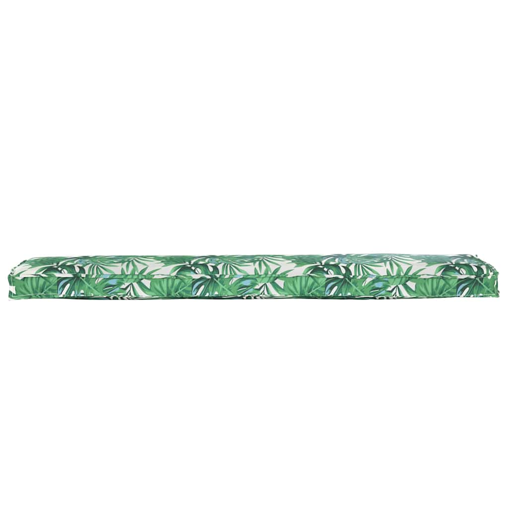 Pallet Kissen Set Floral 2 pcs Blattmuster 180 x 40 x 8 cm