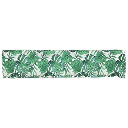 Pallet Kissen Set Floral 2 pcs Blattmuster 180 x 40 x 8 cm