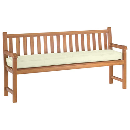 Pallet Kissen Set 2 pcs Creme 200 x 40 x 8 cm Oxford Stoff