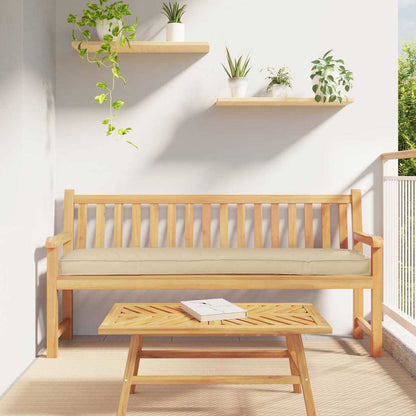 Pallet Kissen Set 2 pcs Beige 200 x 40 x 8 cm Oxford Stoff