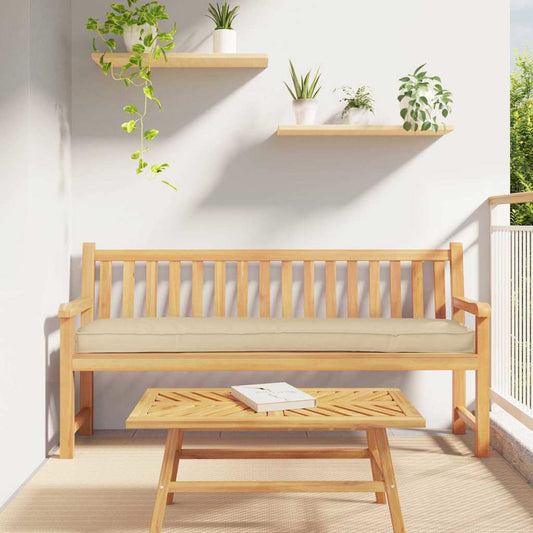 Pallet Kissen Set 2 pcs Beige 200 x 40 x 8 cm Oxford Stoff