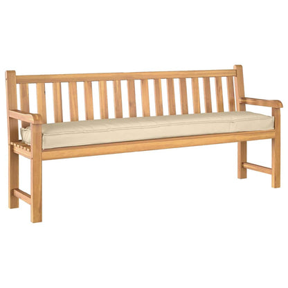 Pallet Kissen Set 2 pcs Beige 200 x 40 x 8 cm Oxford Stoff