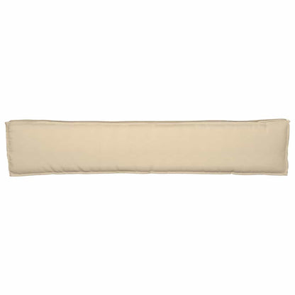 Pallet Kissen Set 2 pcs Beige 200 x 40 x 8 cm Oxford Stoff