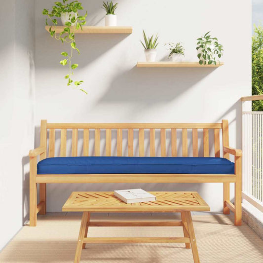 Pallet Kissen Set 2 pcs Königsblau 200 x 40 x 8 cm Oxford Stoff