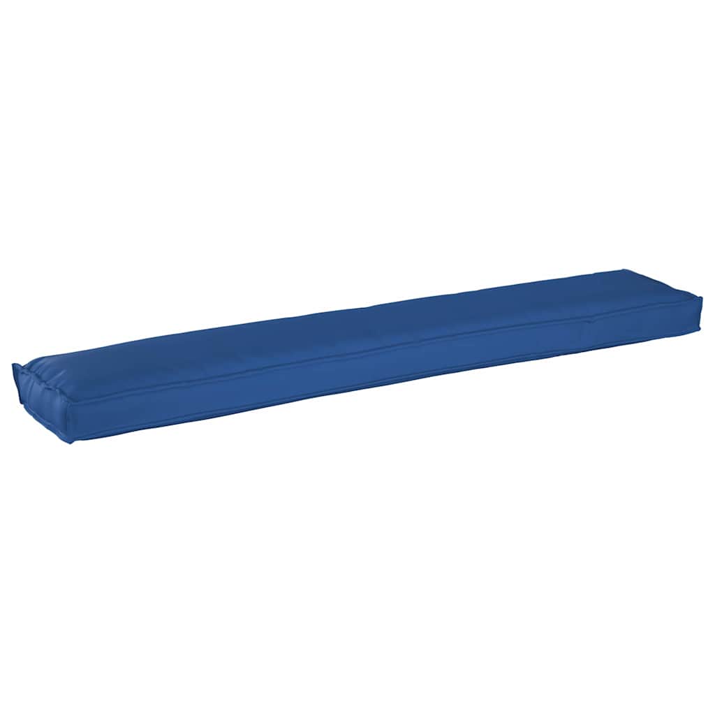 Pallet Kissen Set 2 pcs Königsblau 200 x 40 x 8 cm Oxford Stoff