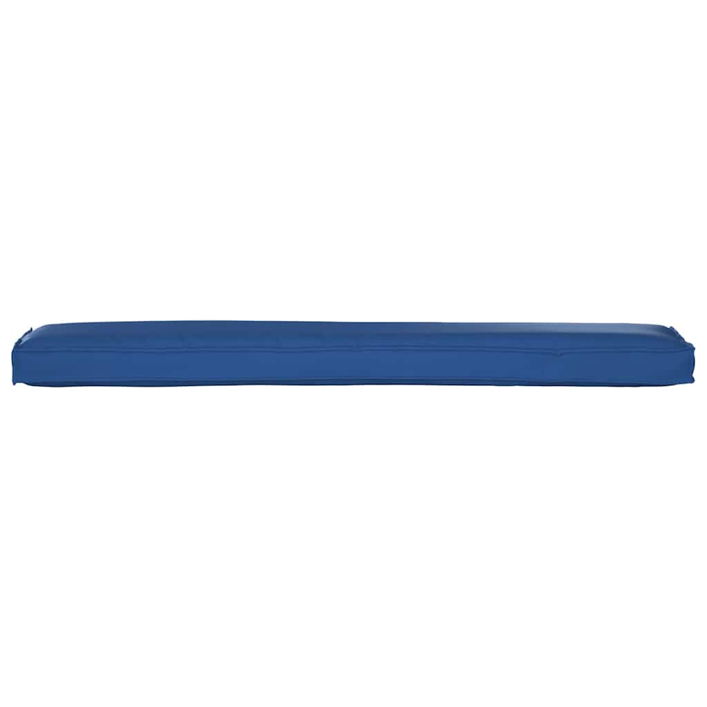 Pallet Kissen Set 2 pcs Königsblau 200 x 40 x 8 cm Oxford Stoff