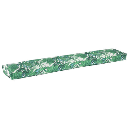 Pallet Kissen Set Floral 2 pcs Blattmuster 200 x 40 x 8 cm