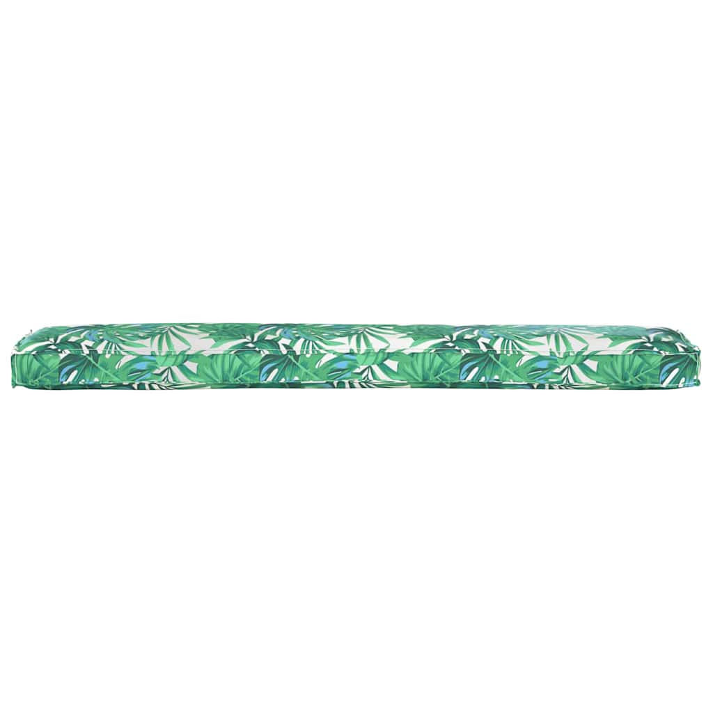 Pallet Kissen Set Floral 2 pcs Blattmuster 200 x 40 x 8 cm