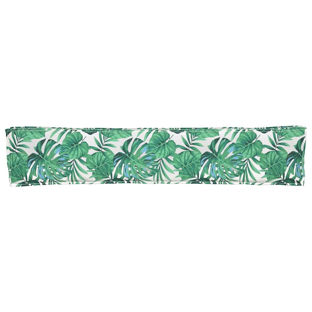 Pallet Kissen Set Floral 2 pcs Blattmuster 200 x 40 x 8 cm