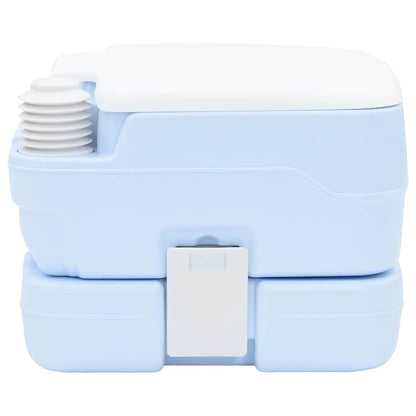 Portables Campingklo Hellblau 41.5 x 36.5 x 30 cm