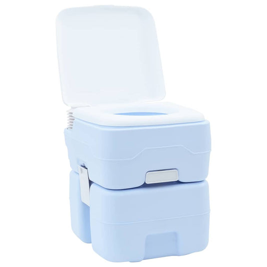 Portables Campingklo Hellblau 41.5 x 36.5 x 42 cm